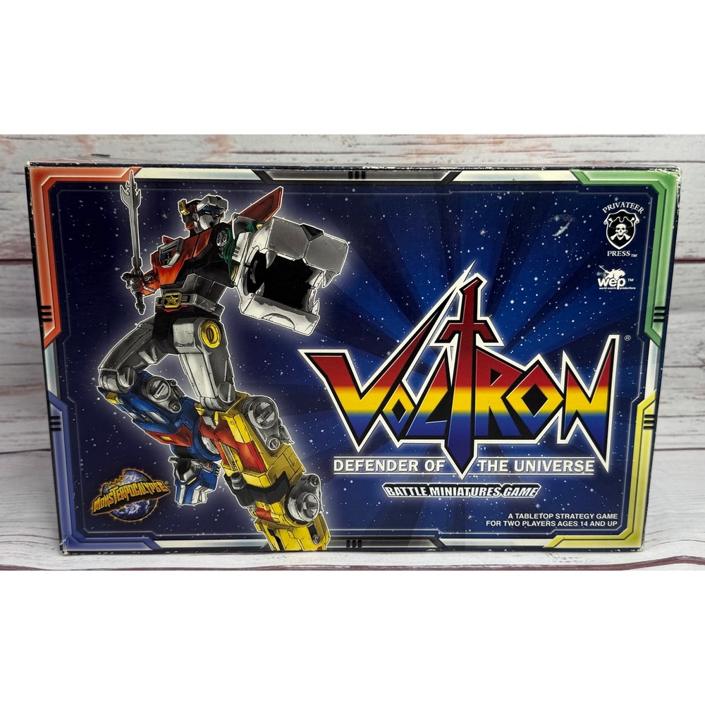 Voltron Defender of the Universe‎ Battle Miniatures Game- Open Box